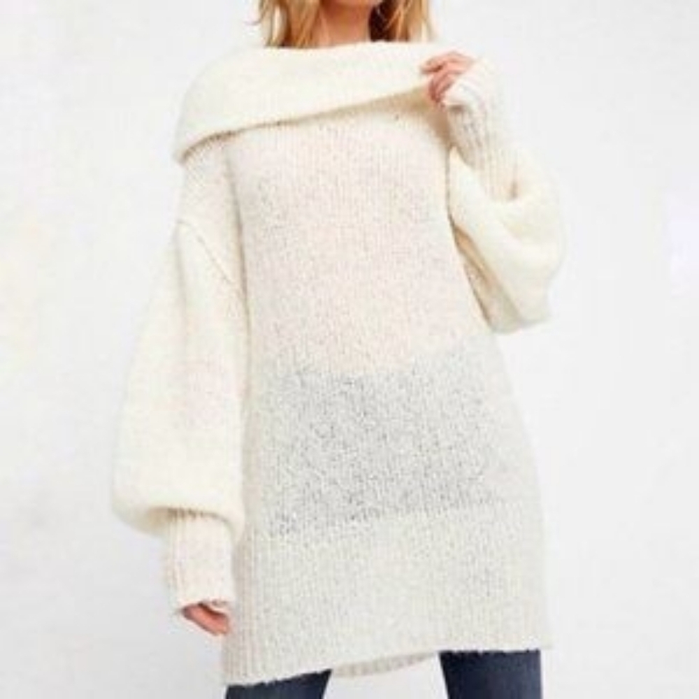 Free People Ophelia Alpaca Sweater Size M